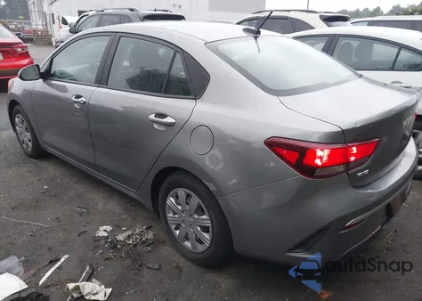 2022 Kia Rio S из США, поврежденный, VIN 3KPA24AD9NE474986